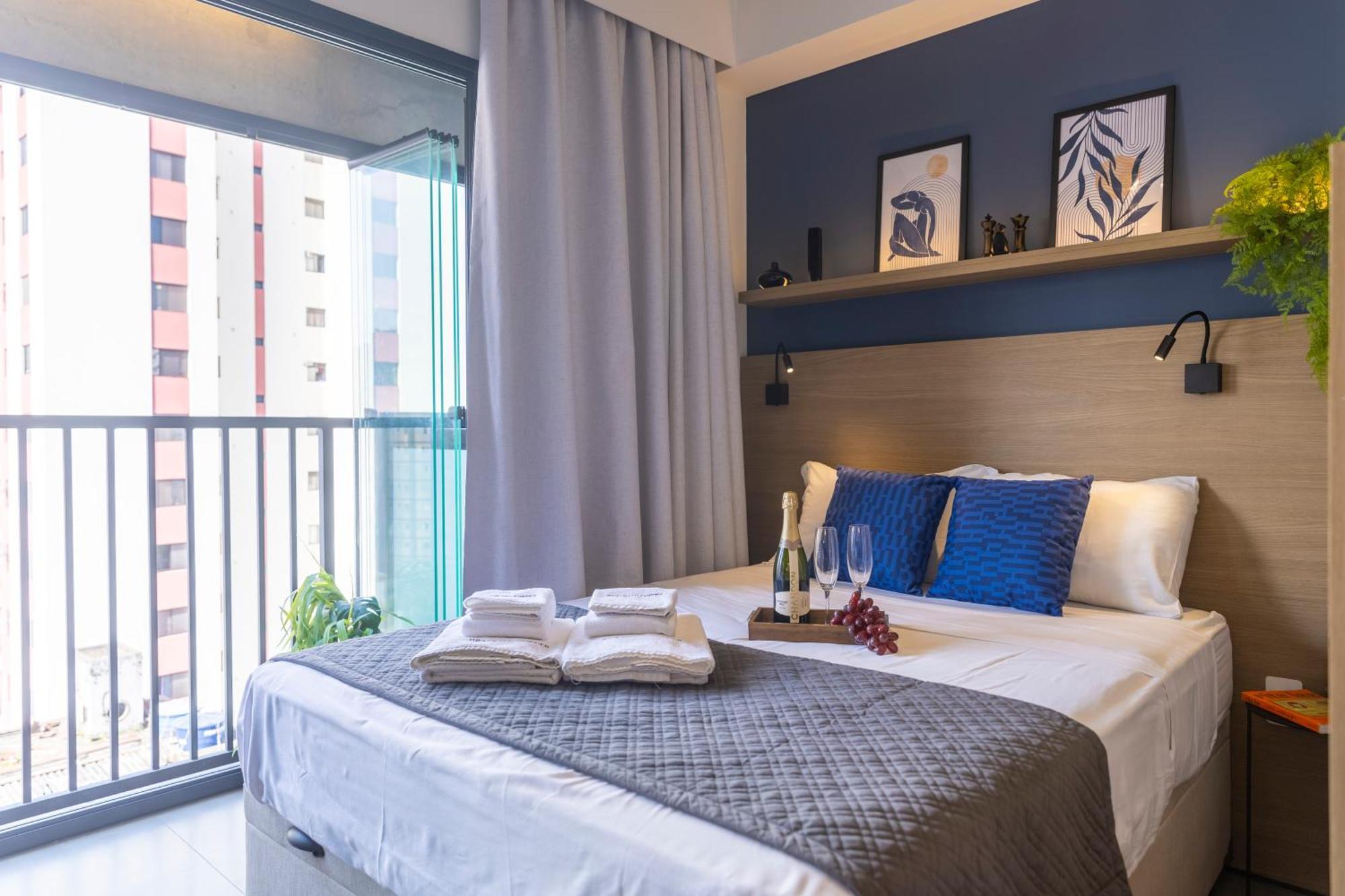 Estudios Com Ac E Varanda Na Bela Vista * São Paulo